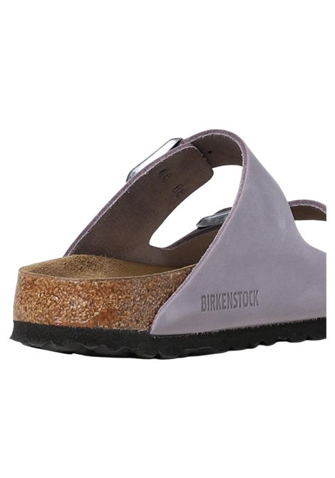 BIRKENSTOCK ARIZONA SFB NUBUCK LEATHER BIRKENSTOCK | shoes | 1024241PURPLE FOG